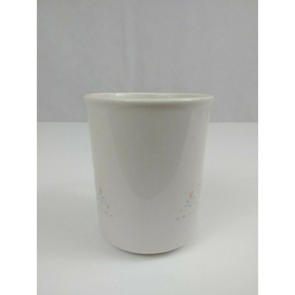 Vintage Corelle Forever Yours Off White With Pink Heart & Flowers Coffee Cup - Picture 2 of 6